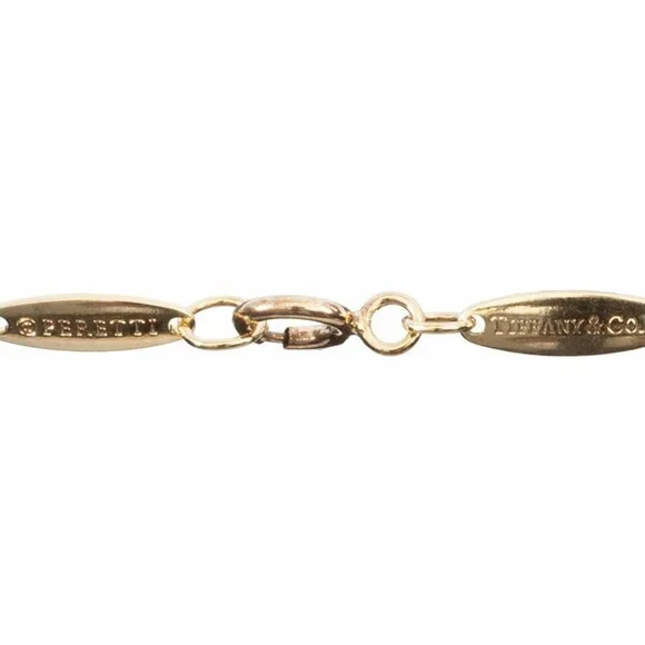 TIFFANY Gold Heart Necklace